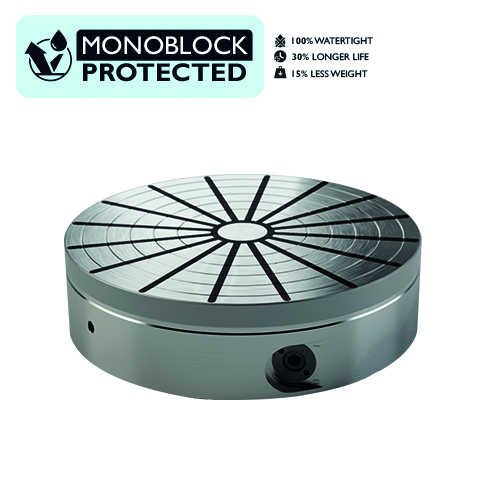 Permanentní magnetický upínač pro soustružení a broušení na kulato Alustar