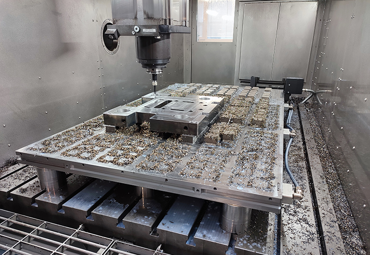 Použití magnetického upínače Mastermill 50