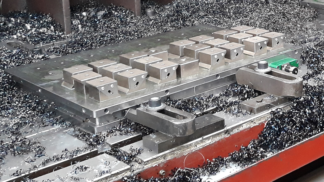 Použití magnetického upínače Mastermill 70